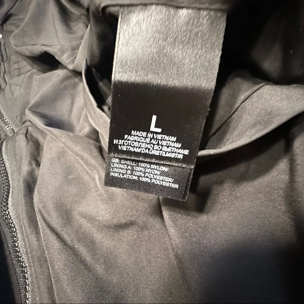 The North Face Shell Reversible Stand up collar Jacket Black L
